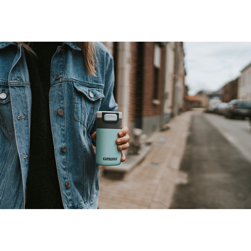 Travel mug isotherme 300 ml bleu clair - Visuel 3